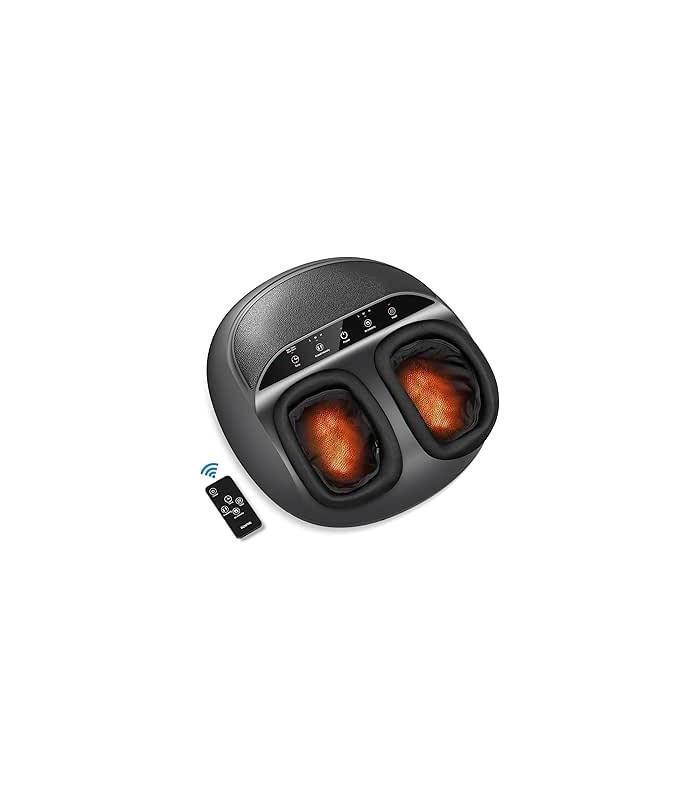 RENPHO  SHIATSU FOOT MASSAGER - COMPACT - WITH REMOTE CONTROL - BLACK