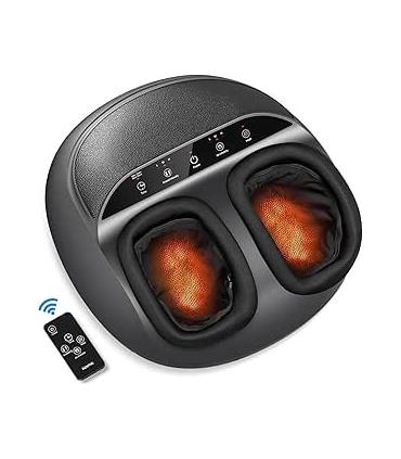 RENPHO  SHIATSU FOOT MASSAGER - COMPACT - WITH REMOTE CONTROL - BLACK