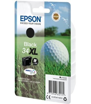 CARTUCHO NEGRO EPSON 34XL