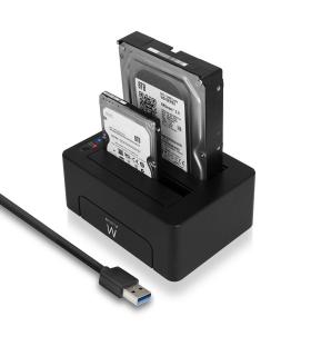 Ewent EW7014 Dock Station Dual 2.5"-3.5" USB 3.1