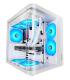 Caja Gaming Semitorre Mars Gaming MC-CURV  Blanca