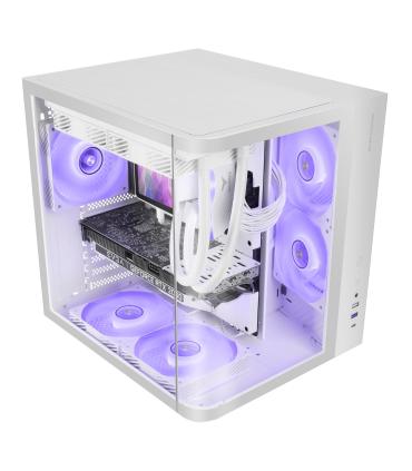 Caja Gaming Semitorre Mars Gaming MC-CURV  Blanca