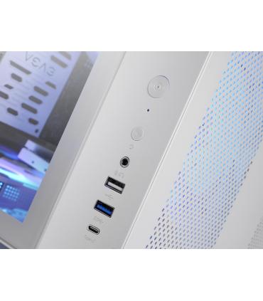 Caja Gaming Semitorre Mars Gaming MC-CURV  Blanca