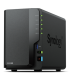 NAS SYNOLOGY DS225+ 2 BAHIAS INTEL CELERON J4125 Q