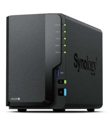 NAS SYNOLOGY DS225+ 2 BAHIAS INTEL CELERON J4125 Q