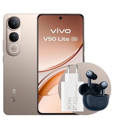 VIVO V50 Lite 5G 6.77\" 8Gb 256Gb Gold Bundle