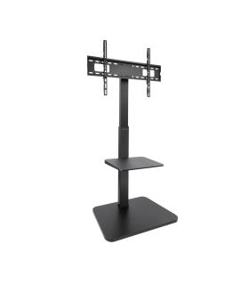 Soporte De Suelo Inclinable  Ajustable TooQ MOON FS2287M-B Para TV De 37-75'  Hasta 40kg