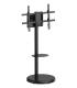 Soporte De Suelo Con Ruedas Aisens FT86TRE-303 Para TV De 37-86'  Hasta 50kg
