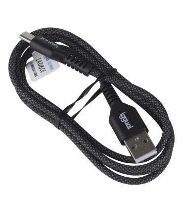 Iggual Cable USB-A A Tipo C 3A 100 Cm Trenzado
