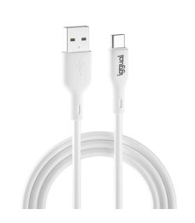 Iggual Cable USB-A USB-C 100 Cm Blanco Q3.0 3A