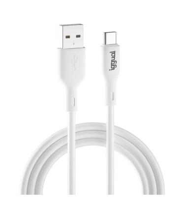 Iggual Cable USB-A USB-C 100 Cm Blanco Q3.0 3A