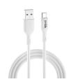 Iggual Cable USB-A/USB-C 100 Cm Blanco Q3.0 3A