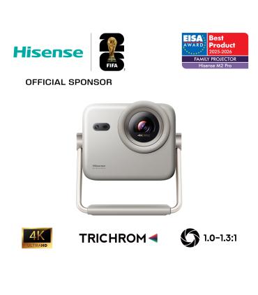 PROYECTOR HISENSE M2PRO TRICOLOR 1300 LUMENES 4K SMART TV
