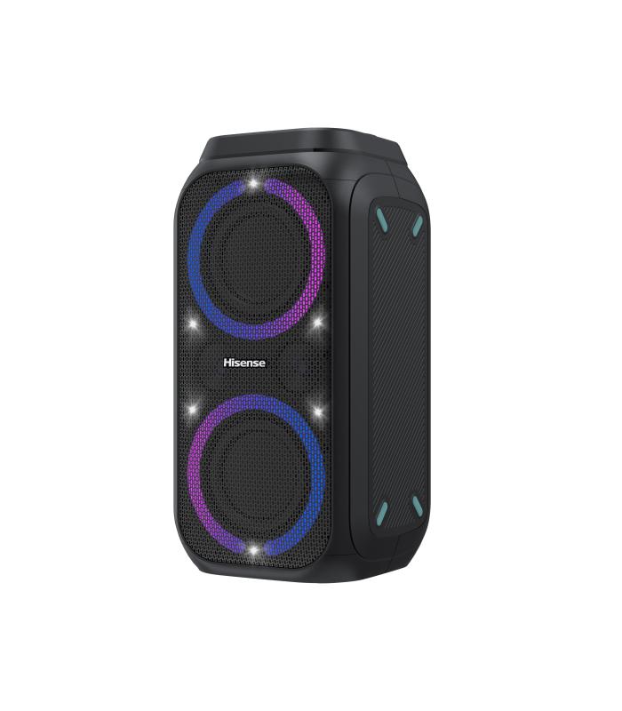 ALTAVOZ PORTATIL HISENSE PARTY ROCKER 160 2.0 160W BT USB NEGRO