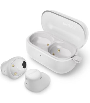 Auriculares Bluetooth Philips TAT2149 con estuche de carga/ Autonoma 6h/ Blancos