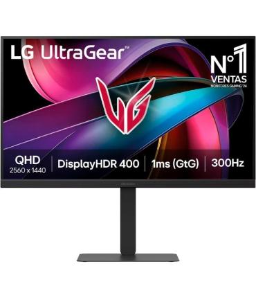 Monitor Gaming LG UltraGear G6 27G640A-B 27\'/ QHD/ Multimedia/ 1ms/ 300Hz/ IPS/ Regulable en Altura/ Negro