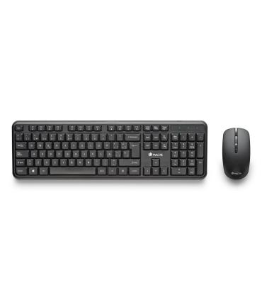 Teclado Y Ratn Inalmbricos NGS Serenity Kit  Negro