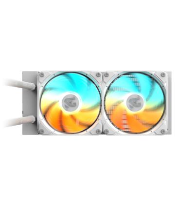 GIGABYTE GAMING 240 ICE Refrigeracin Lquida Para CPU - 2x120mm Ventiladores ARGB, Mecanismo De Enclavamiento Deslizante, DAISY-C