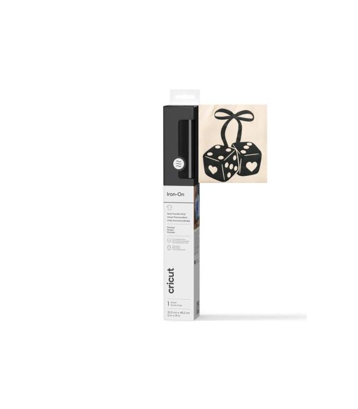 Cricut 2011788 vinilo de transferencia trmica Rollo de vinilo de termotransferencia Vinilo de termotransferencia liso