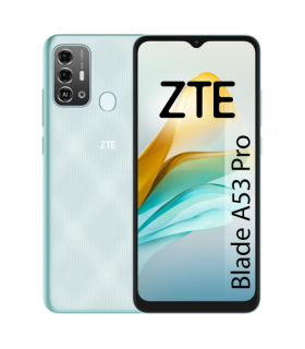 ZTE BLADE A 53 PRO VERDE 4G / 6,52 HD+ / OC 1,6GHZ /64GB ROM / 13 + 2MP / 5000MAH