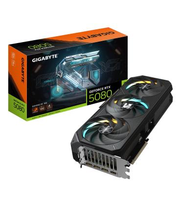 GIGABYTE GeForce RTX 5080 GAMING OC 16G Tarjeta Grfica - 16GB GDDR7, 256 Bits, PCI-E 5.0, 2730MHz Core Clock, 3 X DisplayPort, 1