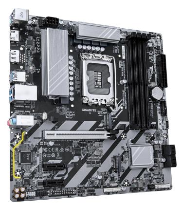 GIGABYTE B860M D3HP Placa Base - CPUs Intel Core Ultra, VRM De 4+1+2+1 Fases, Hasta 9066MHz DDR5, 2xPCIe 4.0 M.2, LAN GbE, USB 3