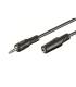 CABLE AUDIO ESTEREO EWENT JACK 3,5mm MACHO A 3,5mm HEMBRA 3m