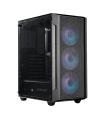 Keep Out Caja M-Atx KO XC-200 RGB USB3 Black Glass