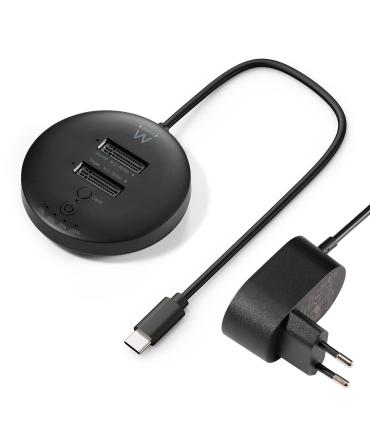 EWENT EW7078 Clonador USB3.2, Doble Baha SSD