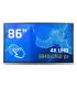 Iggual Pantalla Interactiva 4K ORCHID 86" Webcam