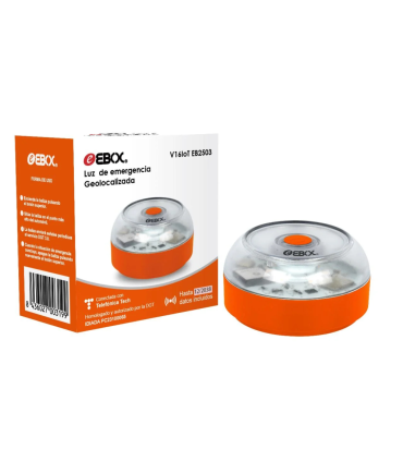 LUZ DE EMERGENCIA EBOX V16 DGT BALIZA GEOLOCALIZADA