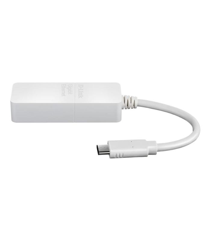 Adaptador USB Tipo-C - RJ45 D-Link DUB-E130  1000 Mbps