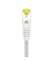 Cable De Red RJ45 SFTP Aisens A146-0488 Cat.7  25cm  Blanco