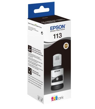 Epson Botella Tinta Ecotank 113 Negro