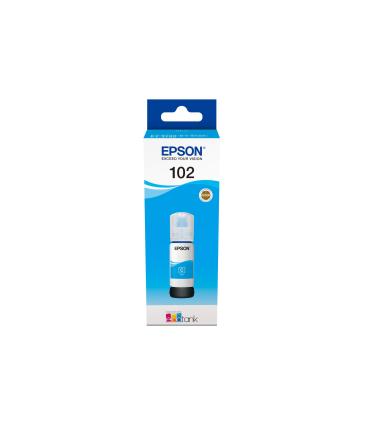 Epson Botella Tinta Ecotank 102 Cyan