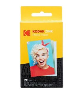 Papel Fotogrfico para Cmara Printomatic y STEP Touch Kodak Zink/ 2\'x3\'/ 20g/ 20 Hojas