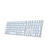 TECLADO COOLBOX INALAMBRICO ILUMINADO B431 RECARGABLE BT5.1 2.4G ALUMINIO BLANCO