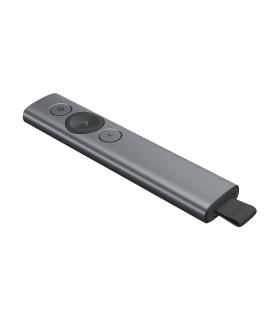 Presentador Inalmbrico Por Bluetooth Logitech Spotlight Presentation Remote  2.4GHz  Gris Pizarra