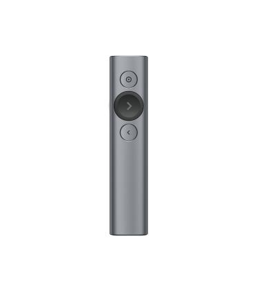 Presentador Inalmbrico Por Bluetooth Logitech Spotlight Presentation Remote  2.4GHz  Gris Pizarra