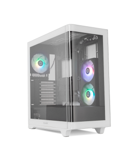 CAJA NOX HUMMER ETHER ATX SEMITORRE CRISTAL CURVO NEGRO-BLANCO