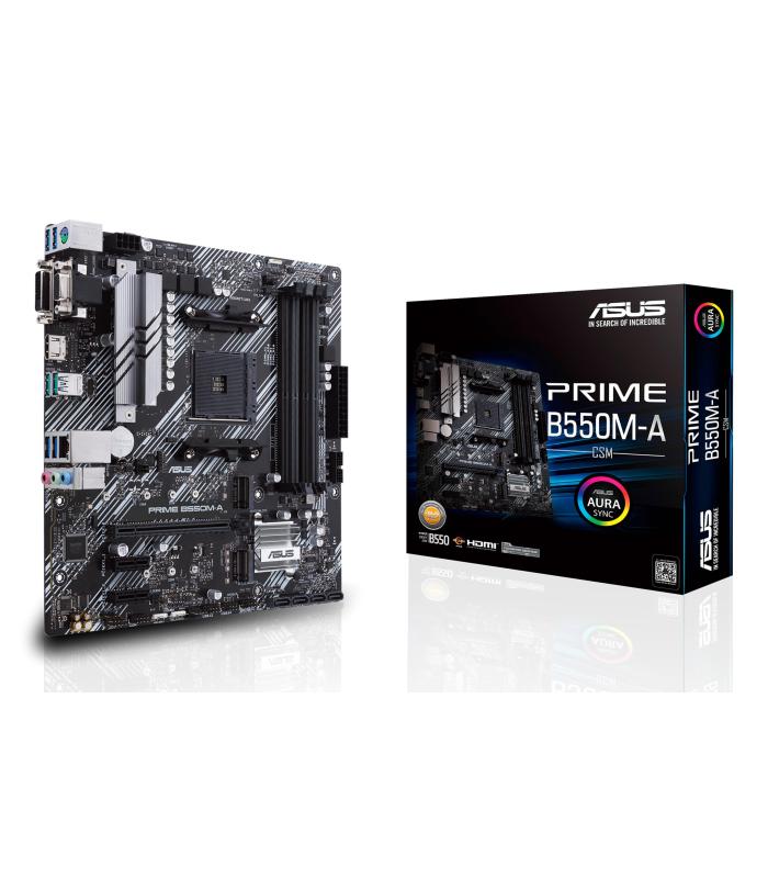 ASUS Prime B550M-A CSM AMD B550 Zcalo AM4 Micro ATX