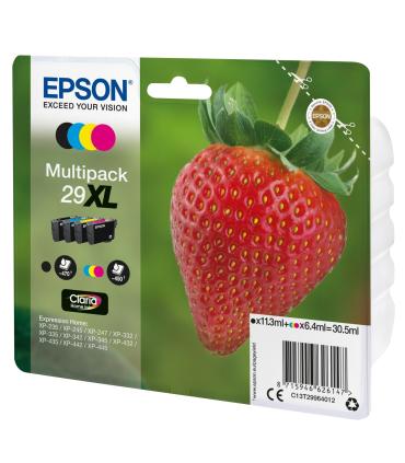PACK DE CARTUCHOS 4 COLORES (CMYK) EPSON 29XL