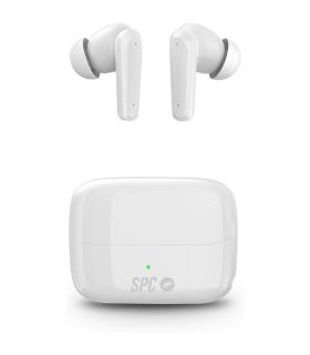 Auriculares Bluetooth SPC Ether 2 Pro con estuche de carga/ Autonoma 6.5h/ Blancos