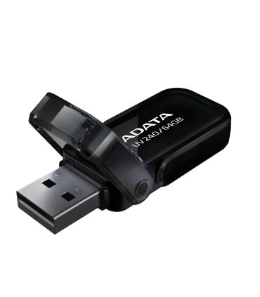 ADATA Lapiz Usb UV240 64GB USB 2.0 Negro