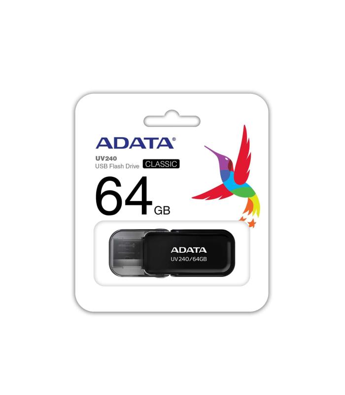 ADATA Lapiz Usb UV240 64GB USB 2.0 Negro