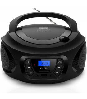Radio CD Daewoo DW3011/ 4W/ Negro