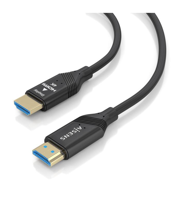 CABLE HDMI AISENS V2.0 OPTICO ACTIVO AOC 4K60HZ 18GBPS A M-A M 25M NEGRO