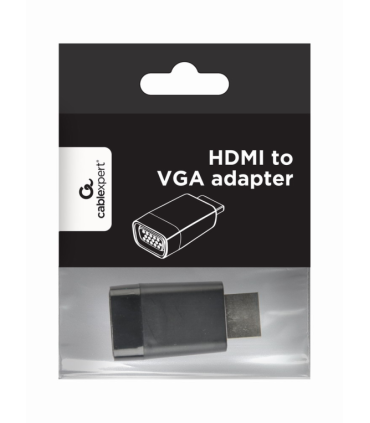 ADAPTADOR GEMBIRD HDMi MACHO A VGA HEMBRA