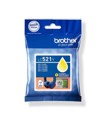 Brother Cartucho LC521Y Amarillo