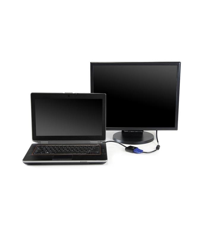 CABLE CONVERTIDOR EWENT HDMI MACHO - VGA HEMBRA CON AUDIO 0,15 METROS